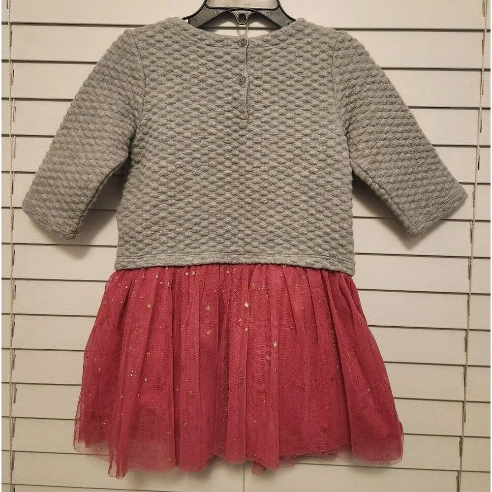 Gap Gray and Pink Dress. Size 3